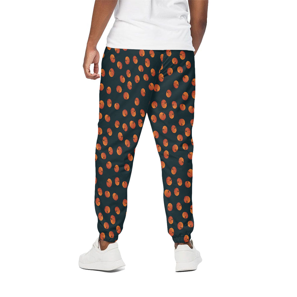 Little Pumpkin Pattern Print Cotton Pants