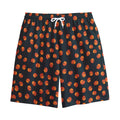 Little Pumpkin Pattern Print Cotton Shorts