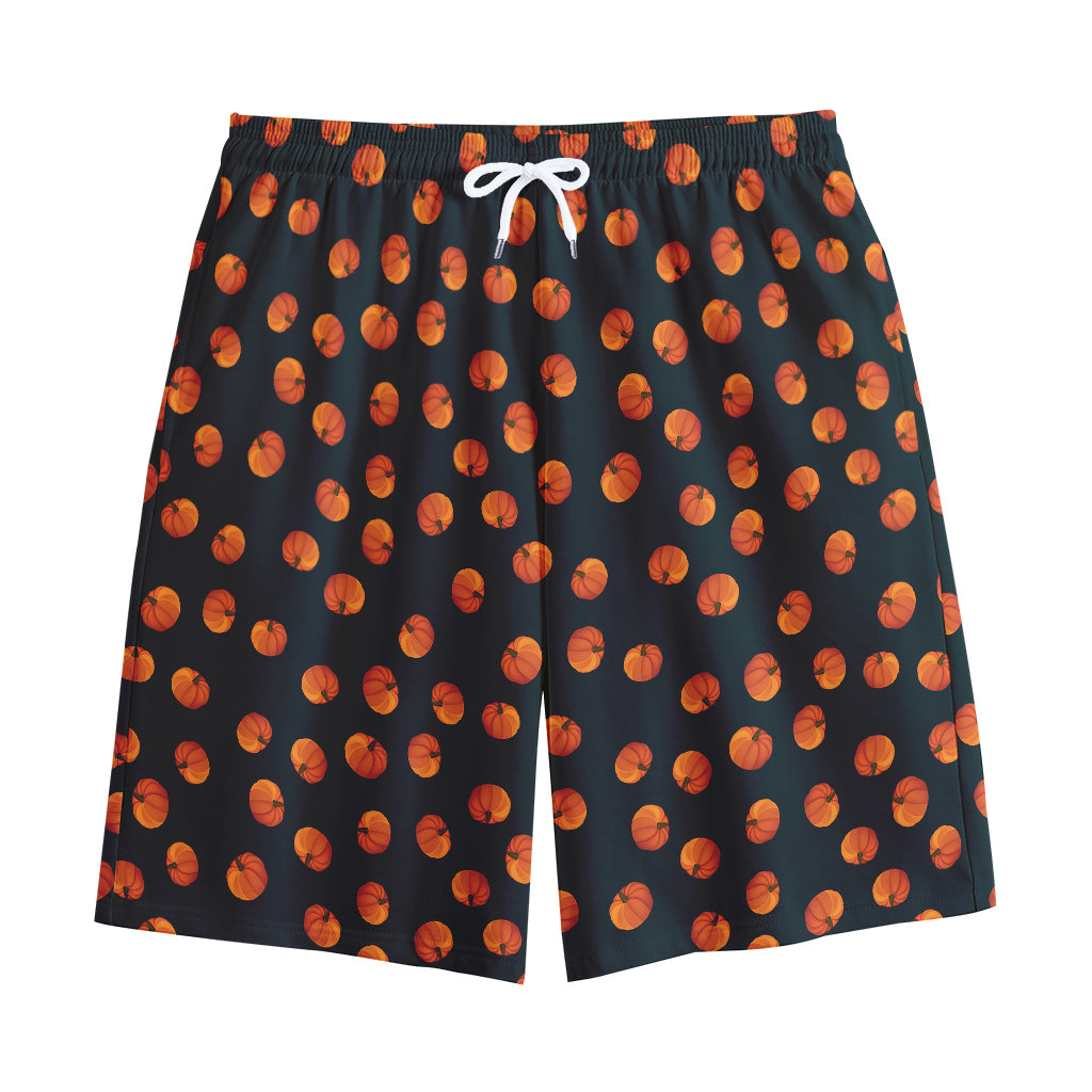 Little Pumpkin Pattern Print Cotton Shorts