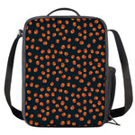 Little Pumpkin Pattern Print Crossbody Lunch Bag