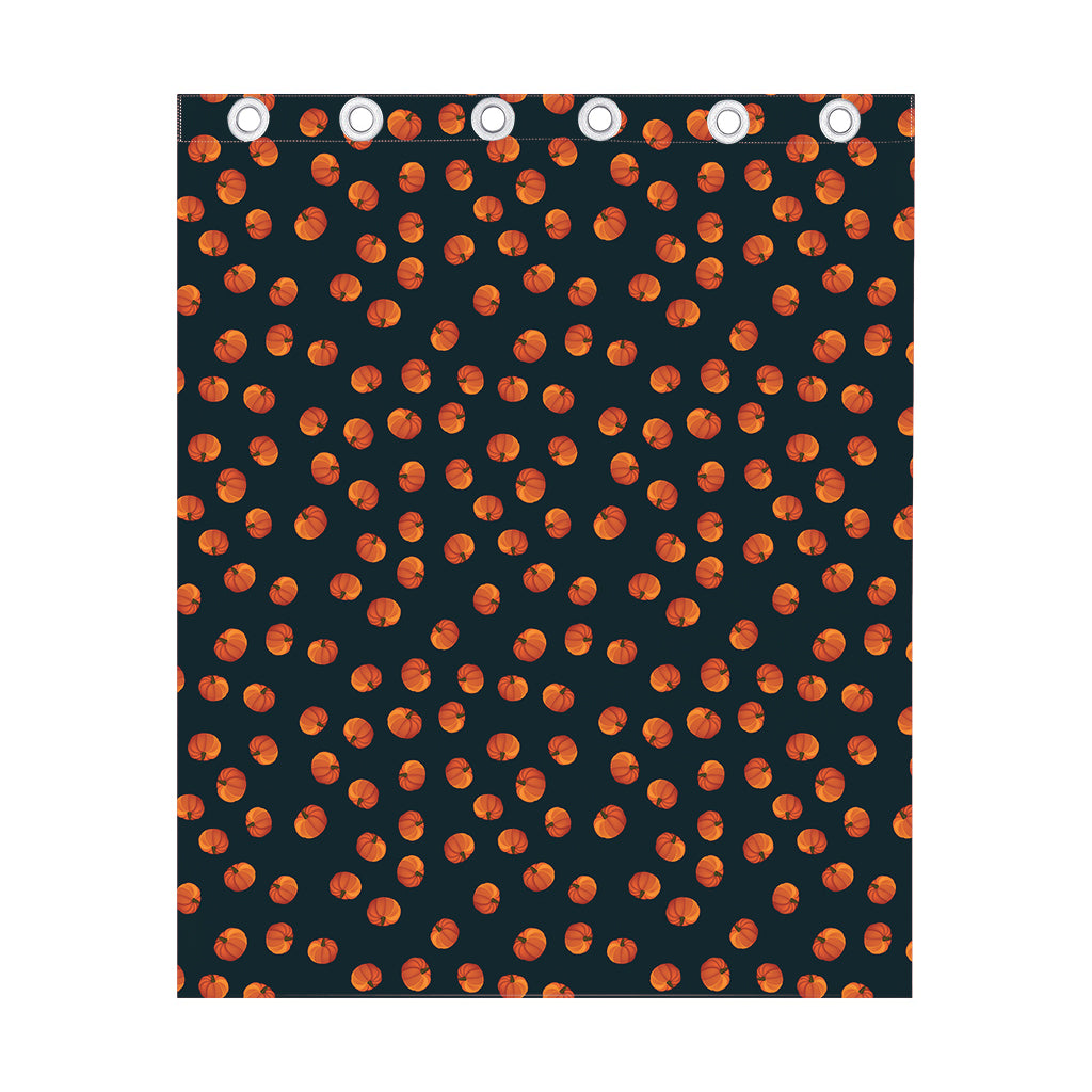 Little Pumpkin Pattern Print Curtain