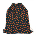 Little Pumpkin Pattern Print Drawstring Bag