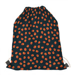 Little Pumpkin Pattern Print Drawstring Bag