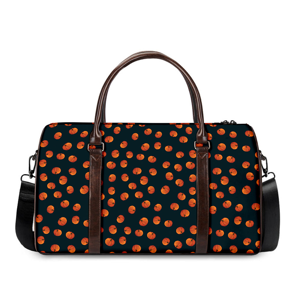 Little Pumpkin Pattern Print Duffle Bag