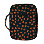 Little Pumpkin Pattern Print Front Pocket Bible Bag