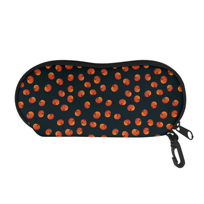Little Pumpkin Pattern Print Glasses Case