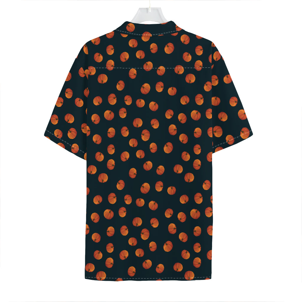 Little Pumpkin Pattern Print Hawaiian Shirt