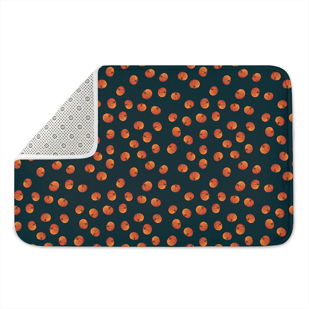 Little Pumpkin Pattern Print Indoor Door Mat