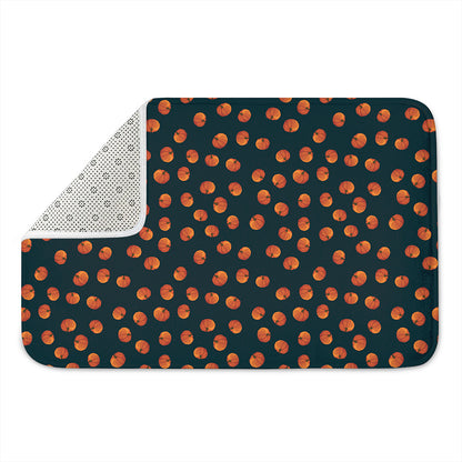 Little Pumpkin Pattern Print Indoor Door Mat
