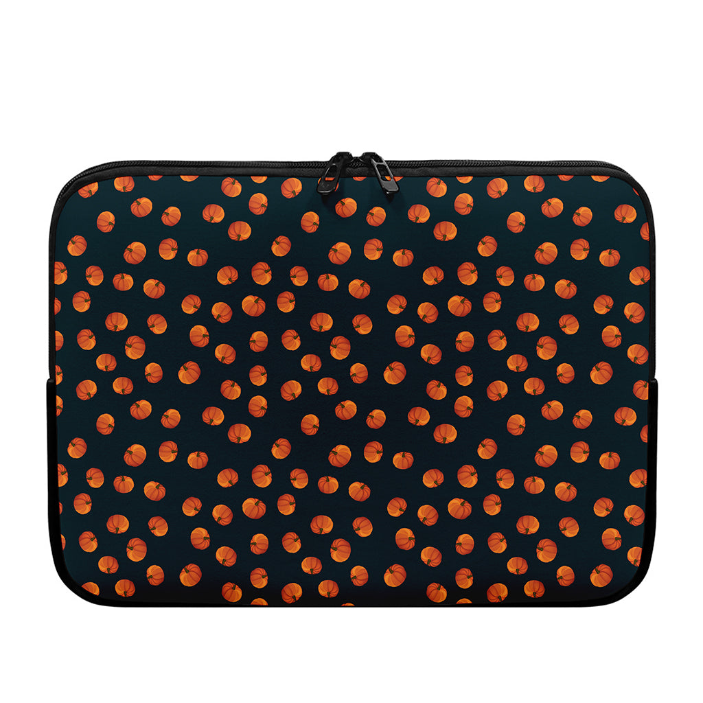 Little Pumpkin Pattern Print Laptop Sleeve
