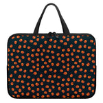 Little Pumpkin Pattern Print Laptop Sleeve With Handle