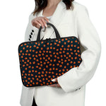 Little Pumpkin Pattern Print Laptop Sleeve With Handle