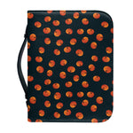 Little Pumpkin Pattern Print Leather Bible Cover