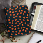 Little Pumpkin Pattern Print Leather Bible Cover