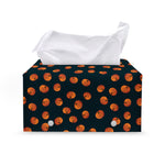 Little Pumpkin Pattern Print Leather Tissue Box Cover