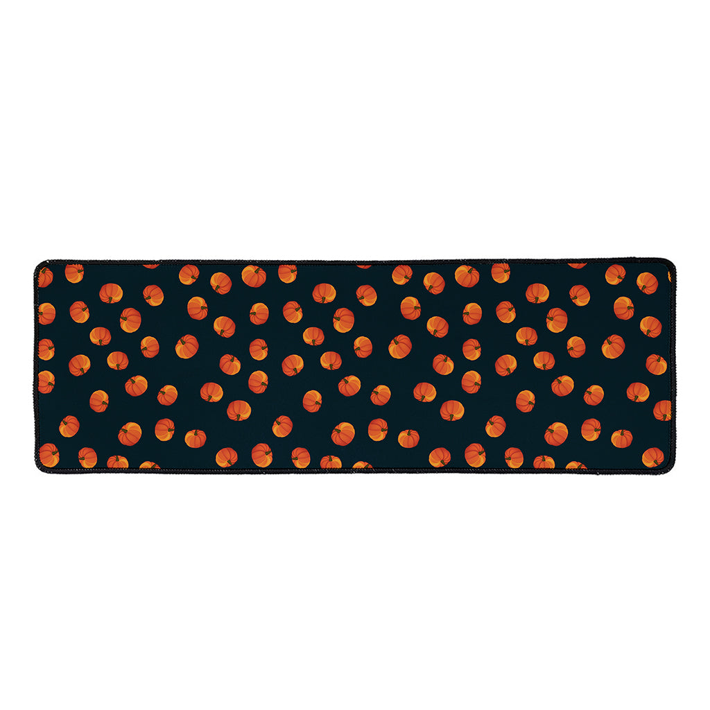 Little Pumpkin Pattern Print Long Kitchen Mat