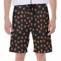 Little Pumpkin Pattern Print Men's Beach Shorts