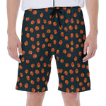 Little Pumpkin Pattern Print Men's Beach Shorts