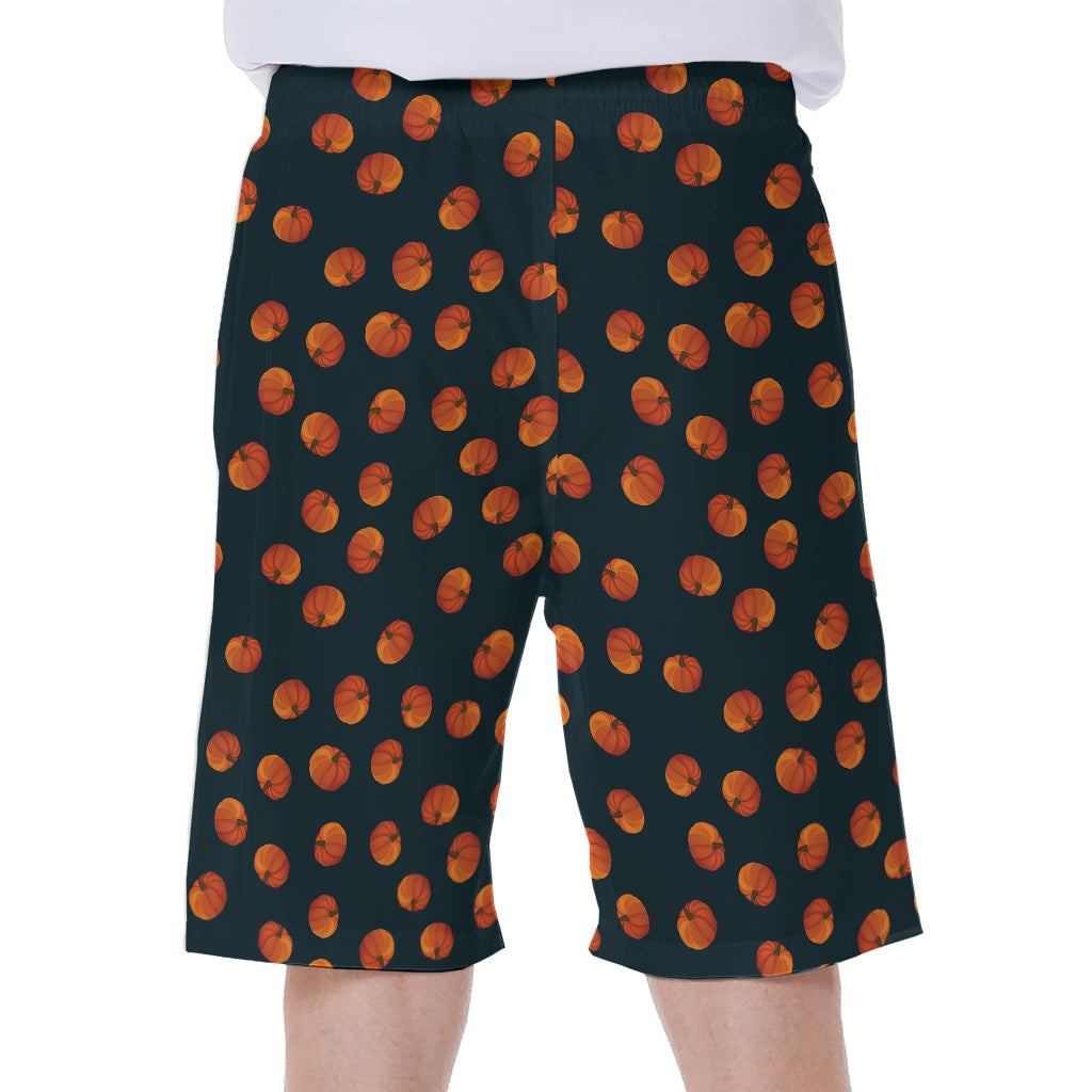 Little Pumpkin Pattern Print Men's Beach Shorts