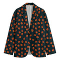 Little Pumpkin Pattern Print Men's Blazer