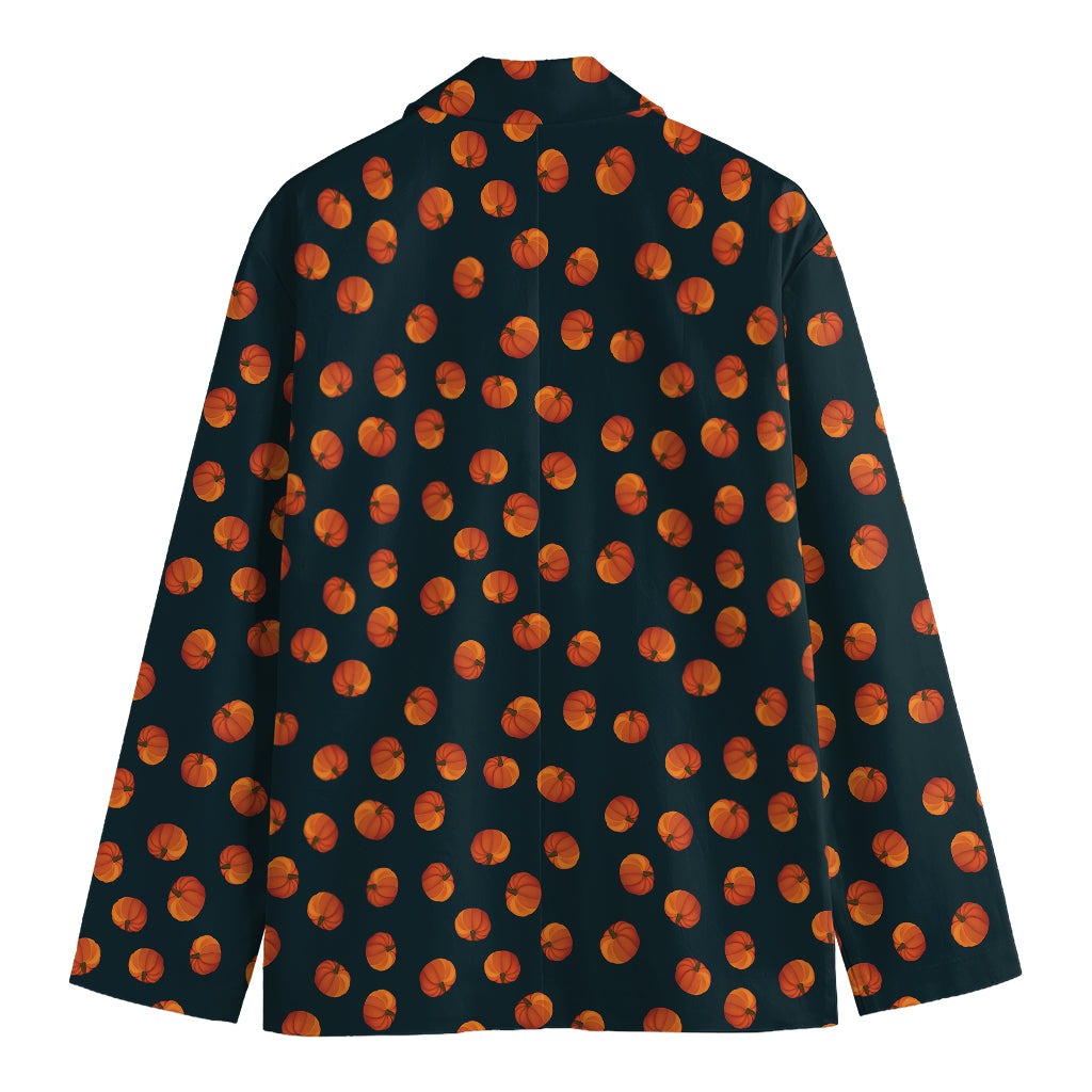 Little Pumpkin Pattern Print Men's Blazer