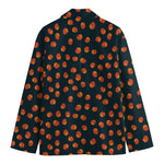Little Pumpkin Pattern Print Men's Cotton Blazer
