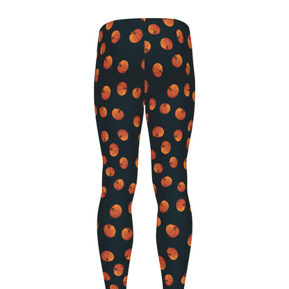 Little Pumpkin Pattern Print Men's leggings