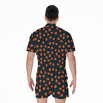 Little Pumpkin Pattern Print Men's Rompers