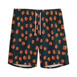 Little Pumpkin Pattern Print Men's Sports Shorts