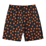 Little Pumpkin Pattern Print Men's Swim Trunks