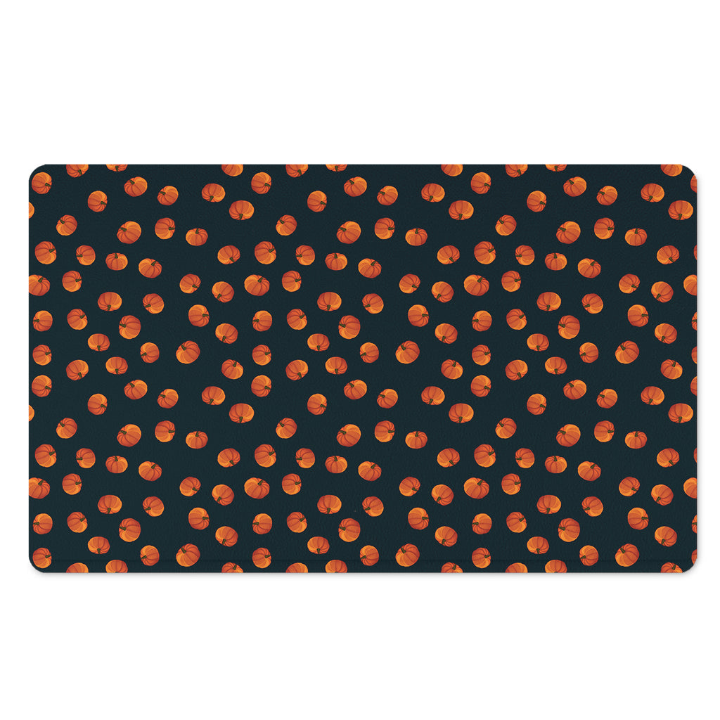 Little Pumpkin Pattern Print Polyester Doormat