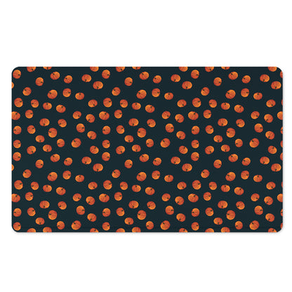 Little Pumpkin Pattern Print Polyester Doormat
