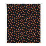 Little Pumpkin Pattern Print Polyester Shower Curtain