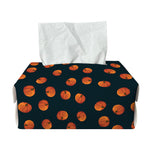 Little Pumpkin Pattern Print Rectangle Tissue Box Cover