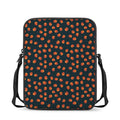 Little Pumpkin Pattern Print Rectangular Crossbody Bag