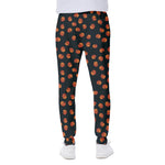 Little Pumpkin Pattern Print Scuba Joggers