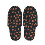 Little Pumpkin Pattern Print Slippers