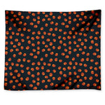 Little Pumpkin Pattern Print Tapestry