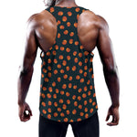 Little Pumpkin Pattern Print Training Tank Top
