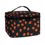 Little Pumpkin Pattern Print Travel Makeup Bag