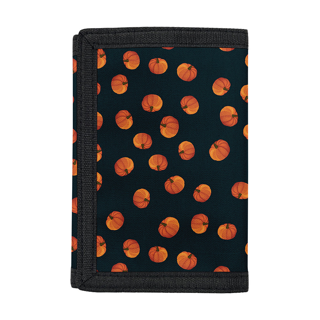 Little Pumpkin Pattern Print Trifold Wallet