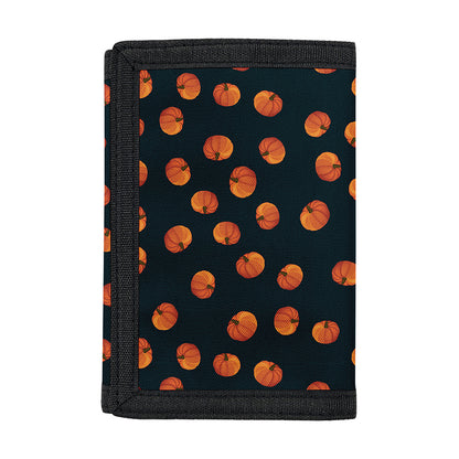Little Pumpkin Pattern Print Trifold Wallet