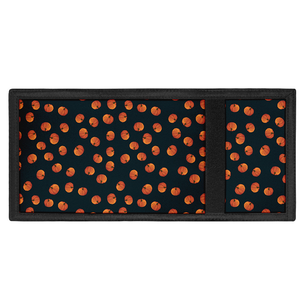 Little Pumpkin Pattern Print Trifold Wallet
