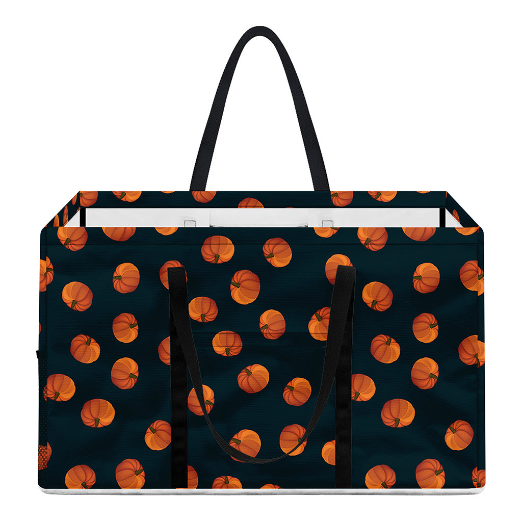 Little Pumpkin Pattern Print Utility Tote Bag