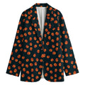 Little Pumpkin Pattern Print Women's Blazer