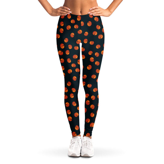 Little Pumpkin Pattern Print Women's Leggings