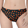 Little Pumpkin Pattern Print Women's Thong