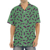 Little Purple Eggplant Pattern Print Aloha Shirt