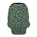 Little Purple Eggplant Pattern Print Baby Seat Cover