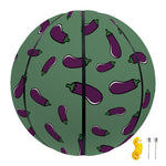 Little Purple Eggplant Pattern Print Basketball